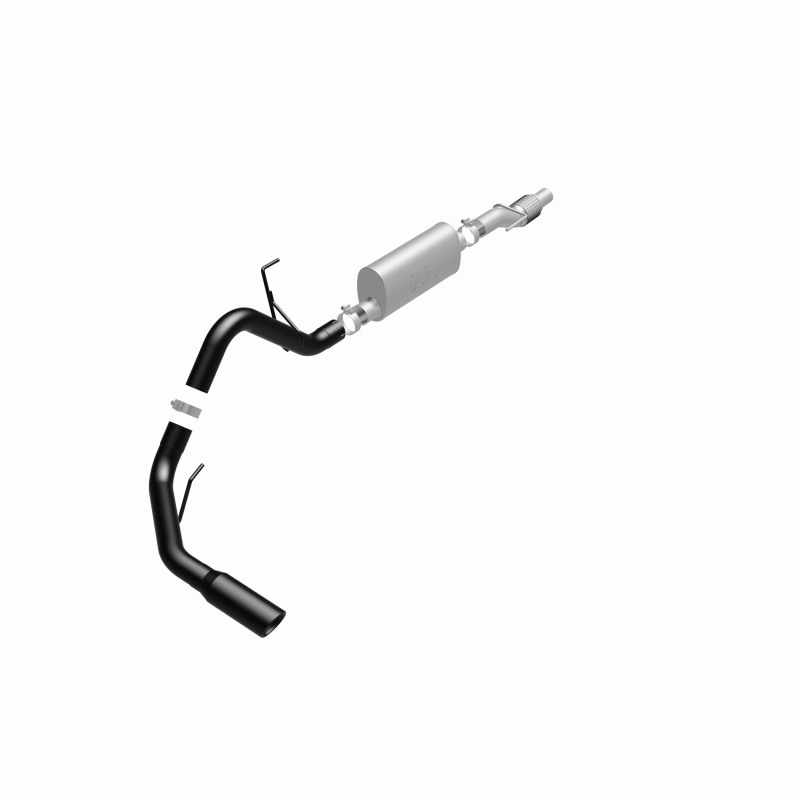 Ford F-150 Performance Exhaust - Single Side Exit Rear - Magnaflow - Cat Back - Black - `11-`14