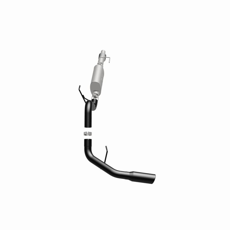Ford F-150 Performance Exhaust - Single Side Exit Rear - Magnaflow - Cat Back - Black - `11-`14