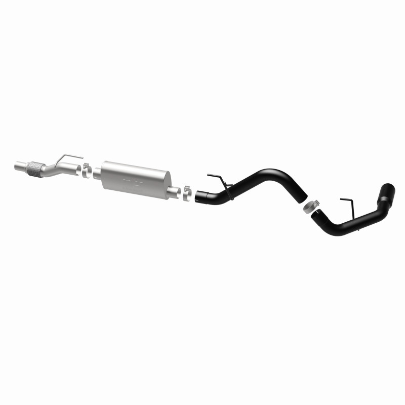 Ford F-150 Performance Exhaust - Single Side Exit Rear - Magnaflow - Cat Back - Black - `11-`14