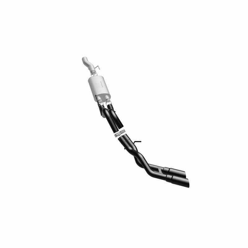 Ford F-150 Performance Exhaust - Magnaflow - Cat Back, Dual Same Side Exit, Street Series - Black - `10-`14