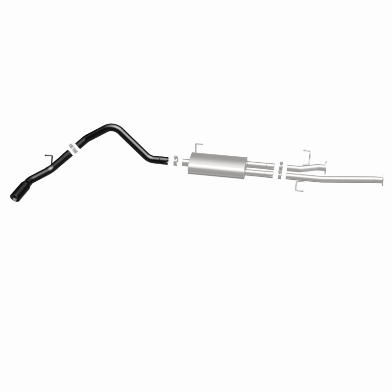 Toyota Tundra Performance Exhaust - Single Passenger Side Rear - Magnaflow - Cat Back, Street Series - Black - `14-`21