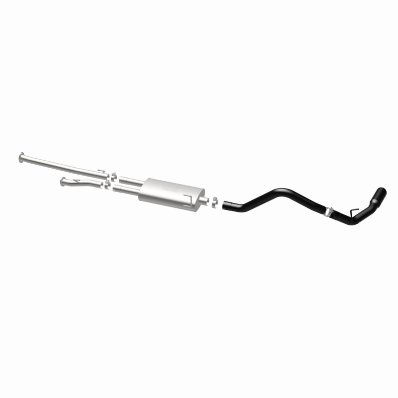 Toyota Tundra Performance Exhaust - Single Passenger Side Rear - Magnaflow - Cat Back, Street Series - Black - `14-`21