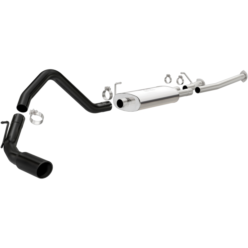 Toyota Tundra Performance Exhaust - Single Passenger Side Rear - Magnaflow - Cat Back, Street Series - Black - `14-`21