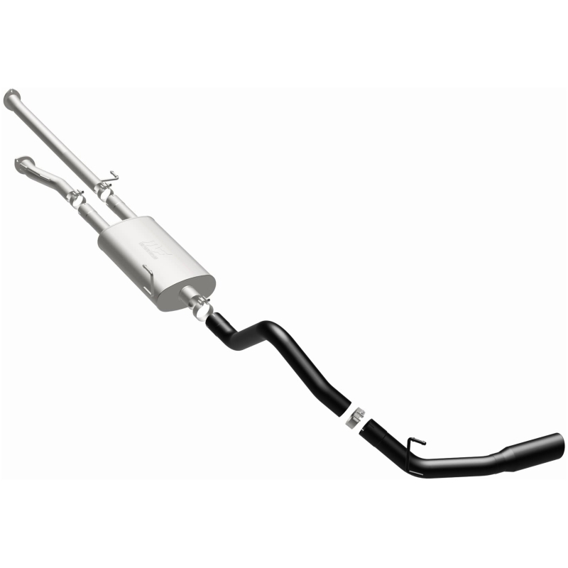 Toyota Tundra Performance Exhaust - Single Passenger Side Rear - Magnaflow - Cat Back, Street Series - Black - `14-`21