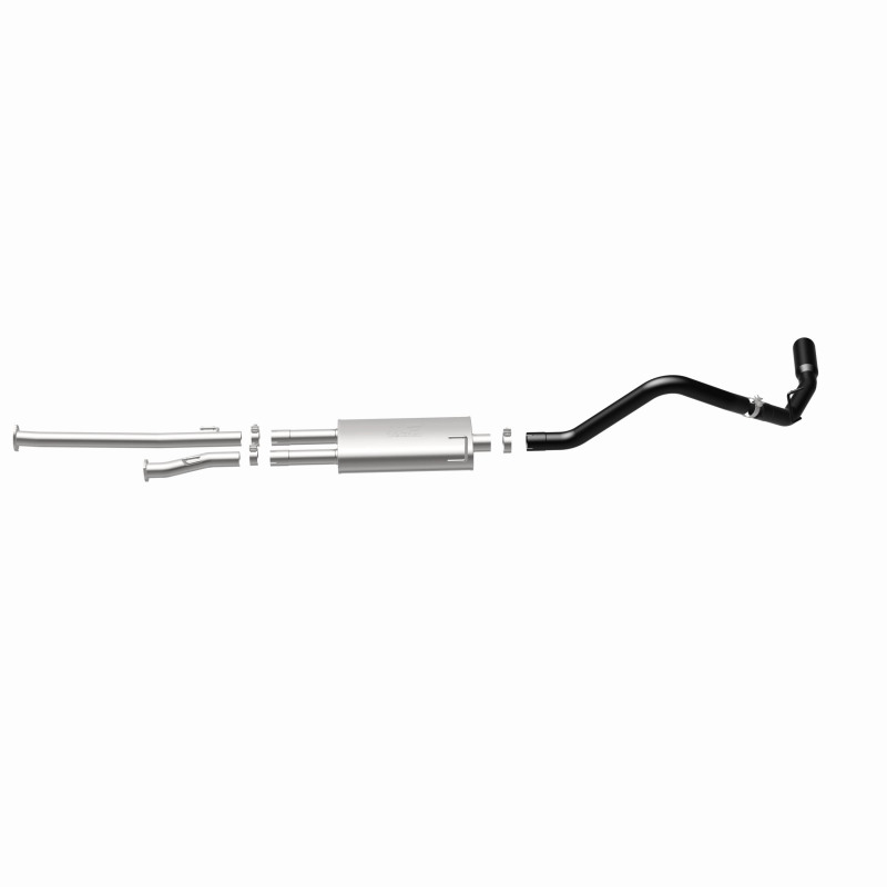 Toyota Tundra Performance Exhaust - Single Passenger Side Rear - Magnaflow - Cat Back, Street Series - Black - `14-`21