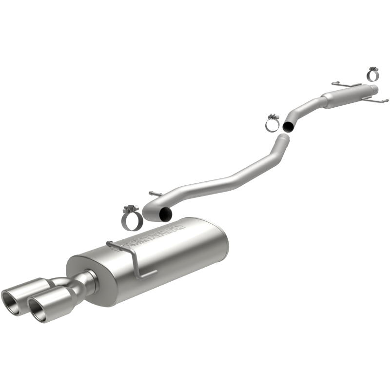 Ford Fusion Performance Exhaust - Rear - Magnaflow - Cat Back Dual Rear Exit - Polished - `10-`12