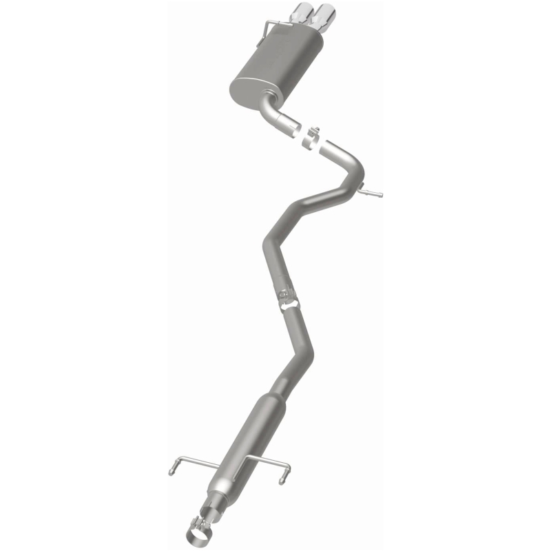 Ford Fusion Performance Exhaust - Rear - Magnaflow - Cat Back Dual Rear Exit - Polished - `10-`12