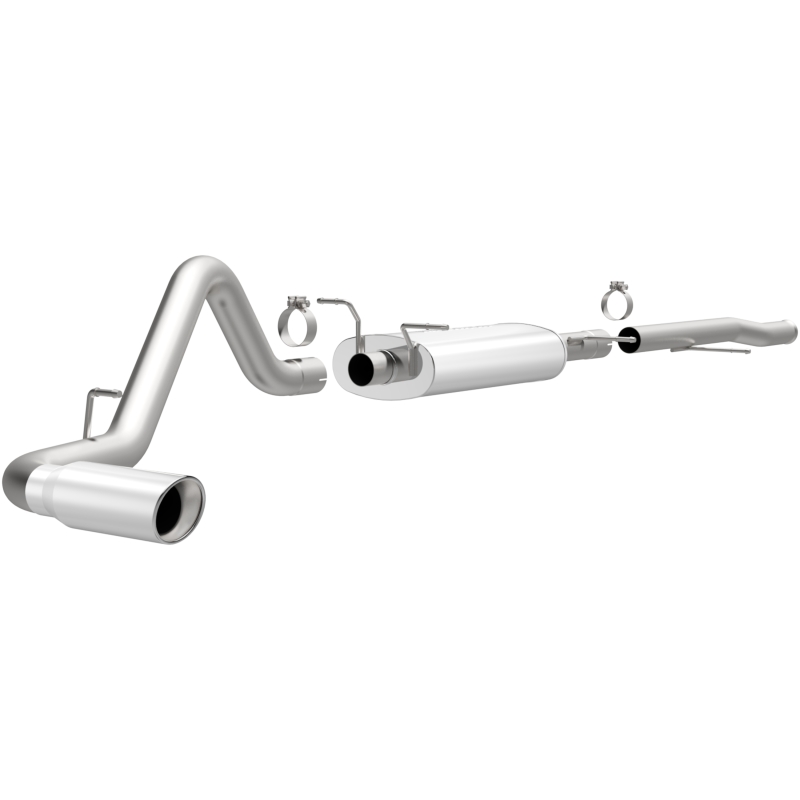 Chevrolet Silverado Performance Exhaust - Single Passenger Side Rear - Magnaflow - Street Series Cat-Back - `10-`27