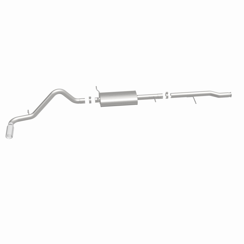 Chevrolet Silverado Performance Exhaust - Single Passenger Side Rear - Magnaflow - Street Series Cat-Back - `10-`27