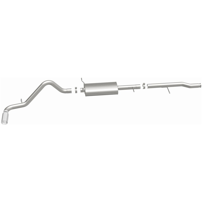 Chevrolet Silverado Performance Exhaust - Single Passenger Side Rear - Magnaflow - Street Series Cat-Back - `10-`27