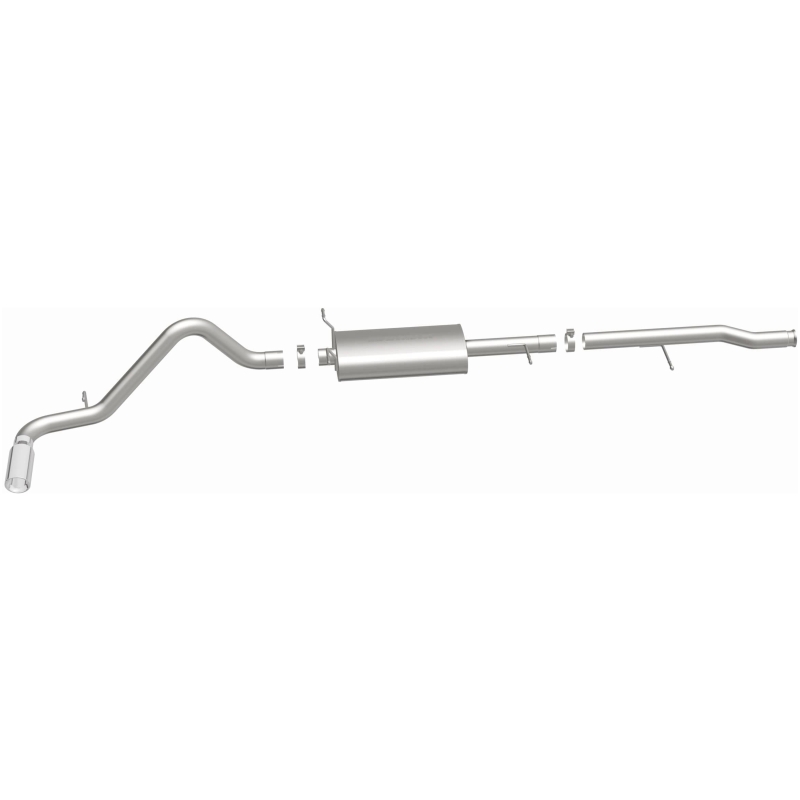 Chevrolet Silverado Performance Exhaust - Single Passenger Side Rear - Magnaflow - Street Series Cat-Back - `10-`27
