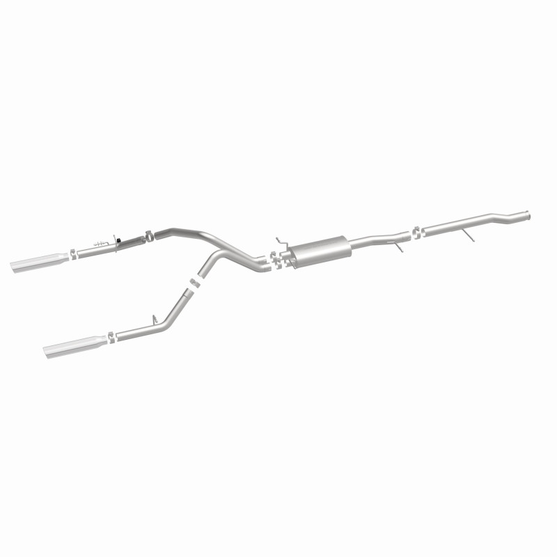 Chevrolet Silverado Performance Exhaust - Rear - Magnaflow - Street Series Cat Back - Polished - `10-`27