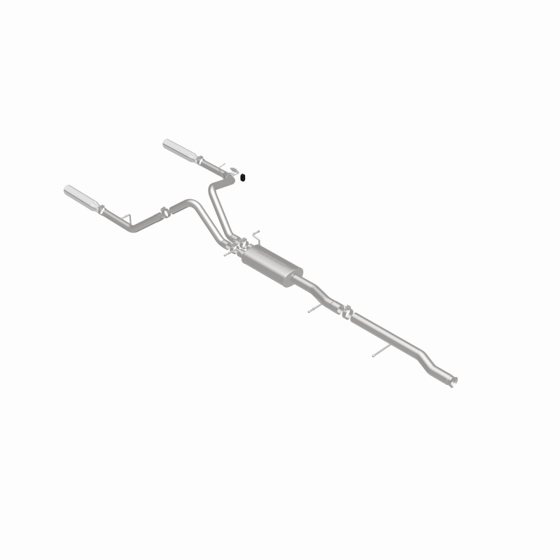 Chevrolet Silverado Performance Exhaust - Rear - Magnaflow - Street Series Cat Back - Polished - `10-`27