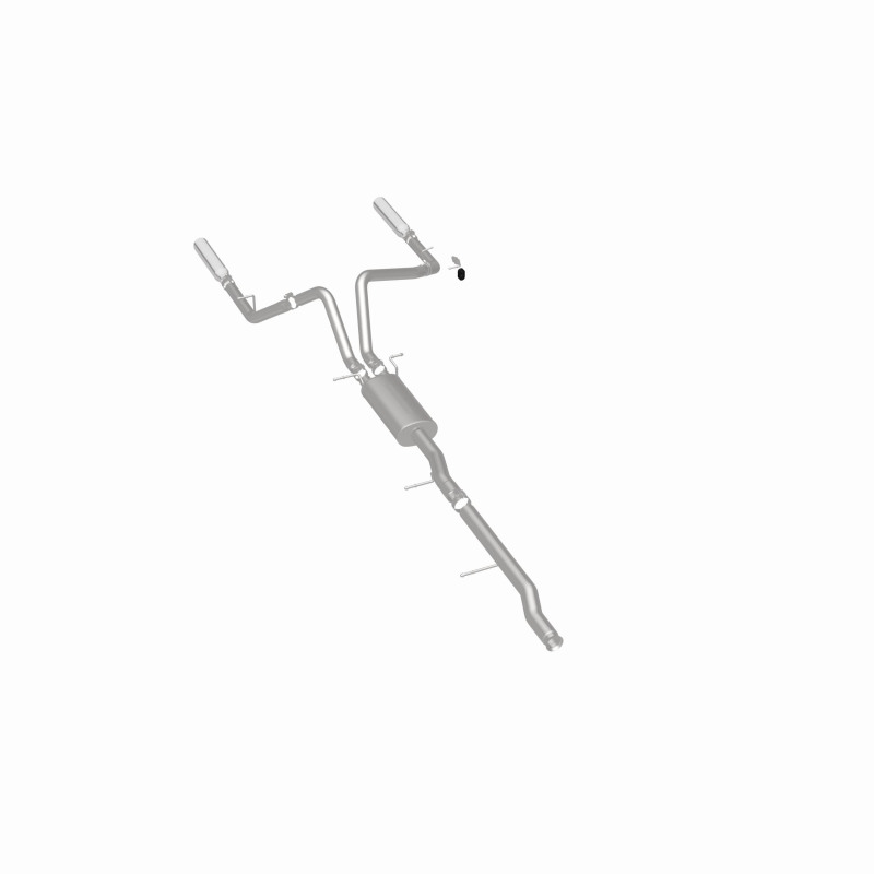 Chevrolet Silverado Performance Exhaust - Rear - Magnaflow - Street Series Cat Back - Polished - `10-`27