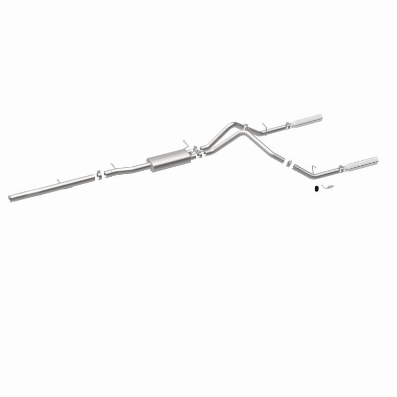 Chevrolet Silverado Performance Exhaust - Rear - Magnaflow - Street Series Cat Back - Polished - `10-`27