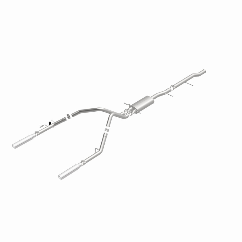 Chevrolet Silverado Performance Exhaust - Rear - Magnaflow - Street Series Cat Back - Polished - `10-`27