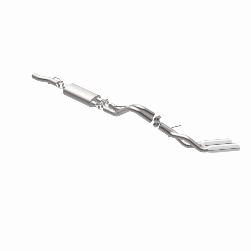 Ford F-150 Raptor Performance Exhaust - Dual Same Side Behind Passenger Rear Tire - Magnaflow - Street Series Cat-Back - `10-`14