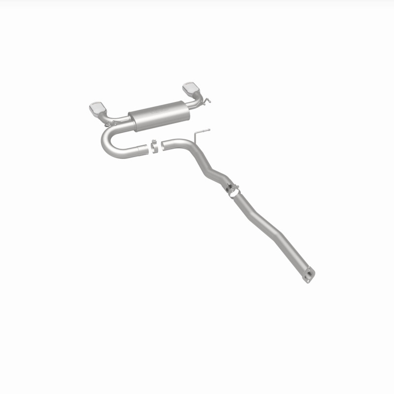 Mitsubishi Lancer Performance Exhaust - Dual Rear Exit - Magnaflow - Cat Back - Street Series - `09-`11