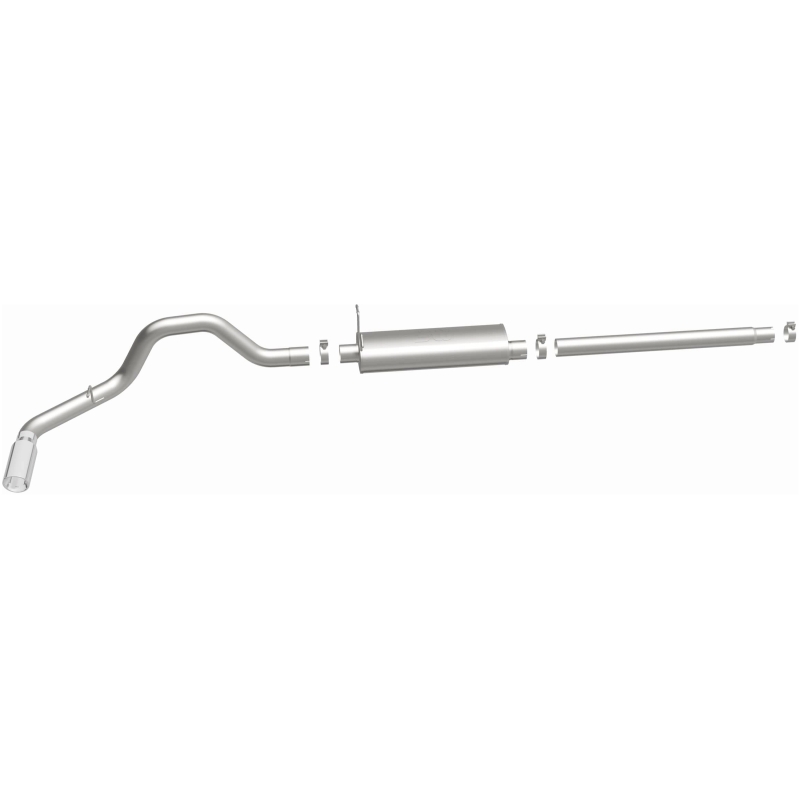 Ford F150 Performance Exhaust - Single Passenger Side Rear Exit - Magnaflow - Street Series Cat-Back - `97-`04
