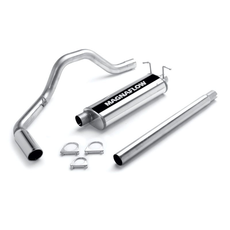Ford F150 Performance Exhaust - Single Passenger Side Rear Exit - Magnaflow - Street Series Cat-Back - `97-`04 Ford F150 Performance Exhaust - Single Passenger Side Rear Exit - Magnaflow - Street Series Cat-Back - `97-`04