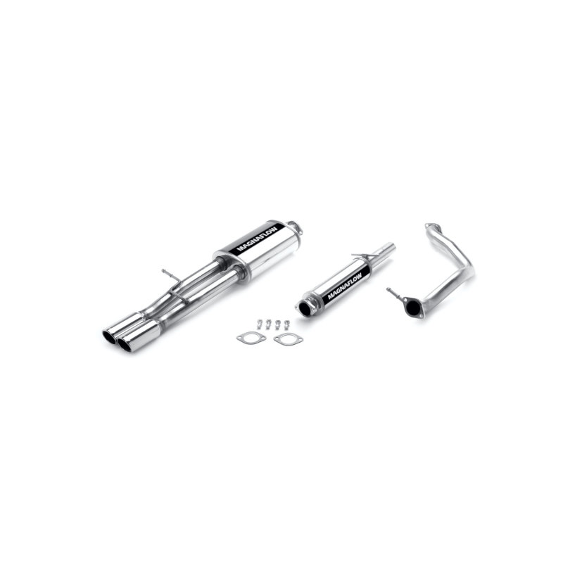 Volkswagen Jetta Performance Exhaust - Driver Side Rear - Magnaflow - Cat Back, Sport Series - `99-`03