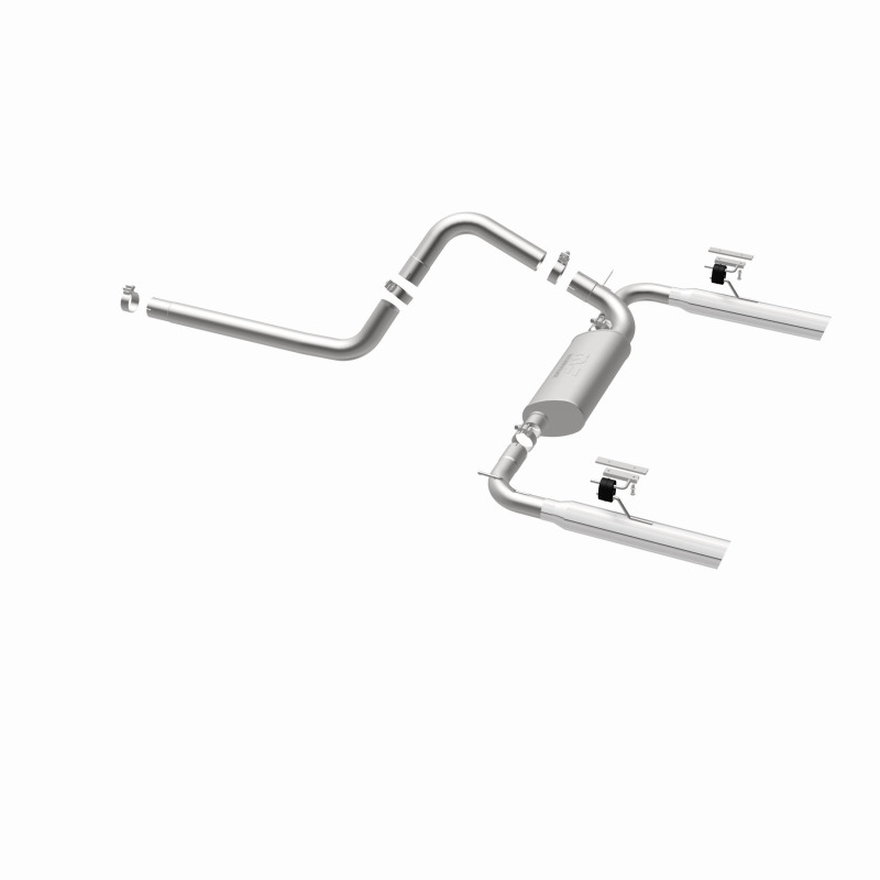 Chevrolet Camaro Performance Exhaust - Dual Rear Exit - Magnaflow - Street Series Cat-Back - Stainless Steel - `98-`02
