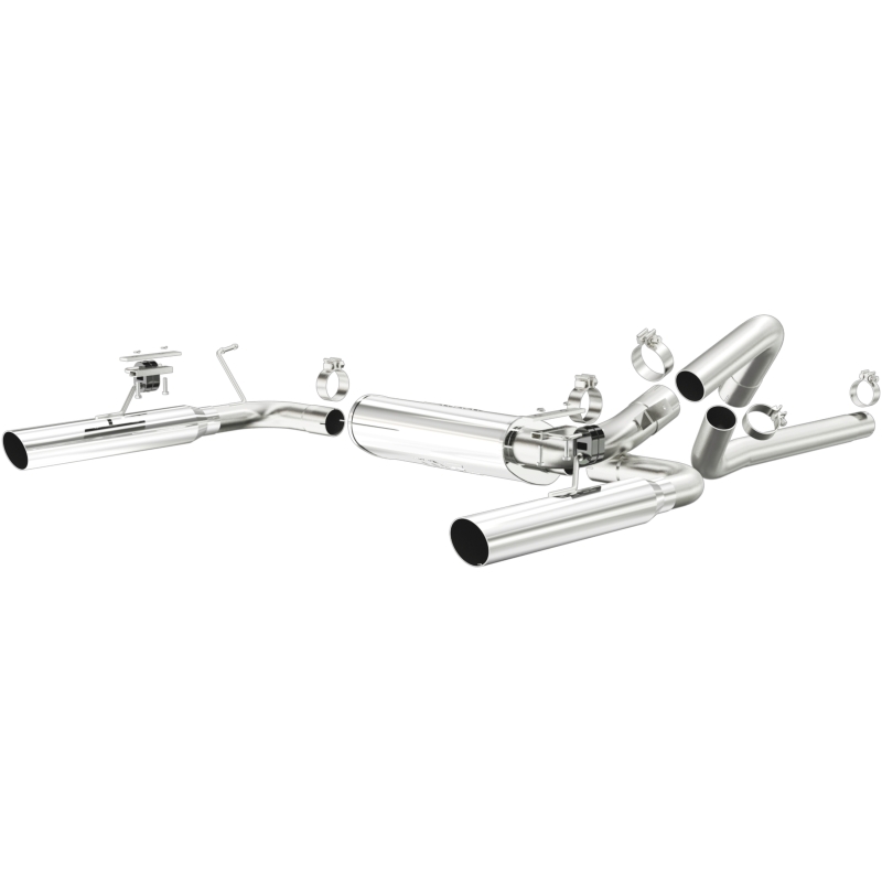 Chevrolet Camaro Performance Exhaust - Dual Rear Exit - Magnaflow - Street Series Cat-Back - Stainless Steel - `98-`02