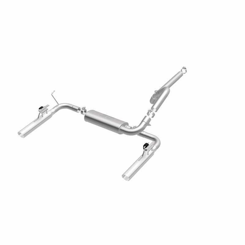Chevrolet Camaro Performance Exhaust - Dual Rear Exit - Magnaflow - Street Series Cat-Back - Stainless Steel - `98-`02