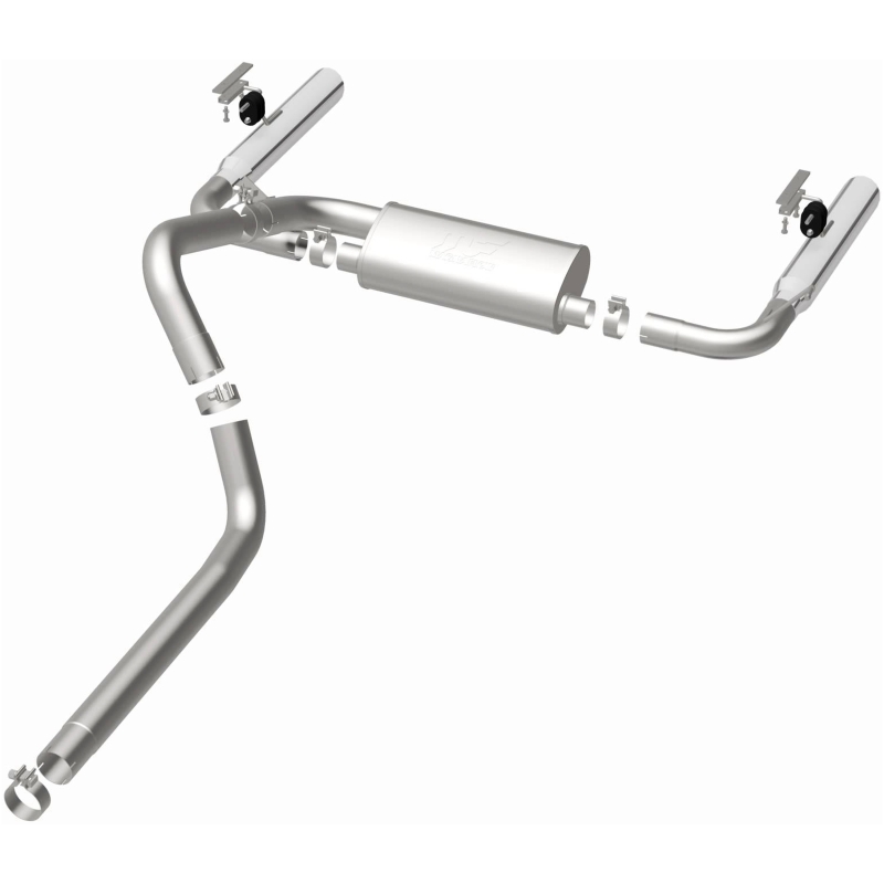 Chevrolet Camaro Performance Exhaust - Dual Rear Exit - Magnaflow - Street Series Cat-Back - Stainless Steel - `98-`02