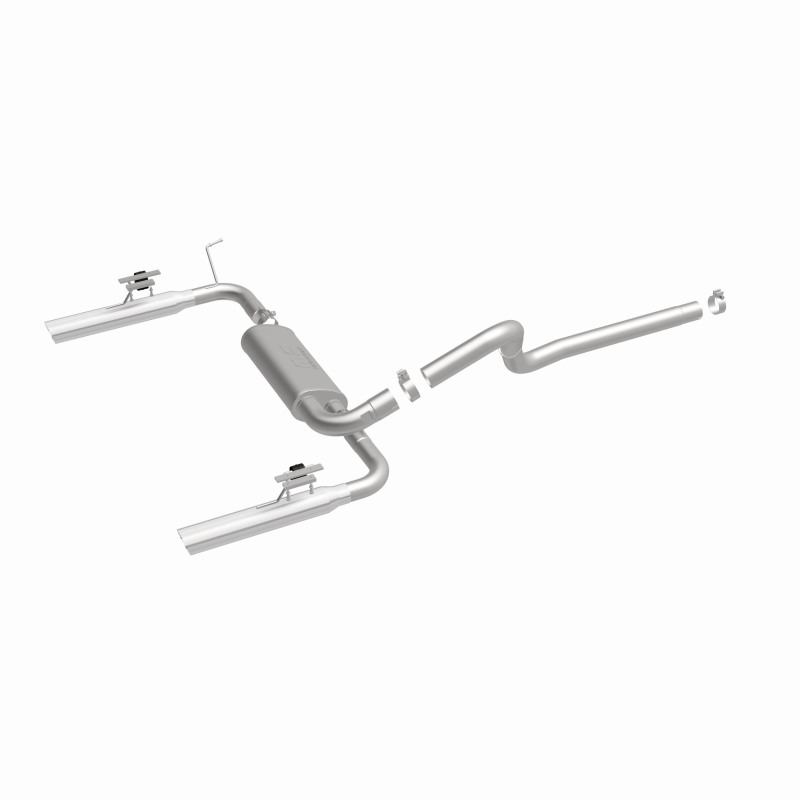 Chevrolet Camaro Performance Exhaust - Dual Rear Exit - Magnaflow - Street Series Cat-Back - Stainless Steel - `98-`02