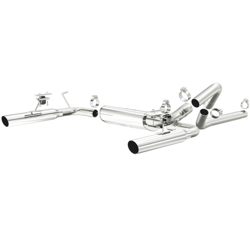 Chevrolet Camaro Performance Exhaust - Dual Rear Exit - Magnaflow - Street Series Cat-Back - Stainless Steel - `98-`02