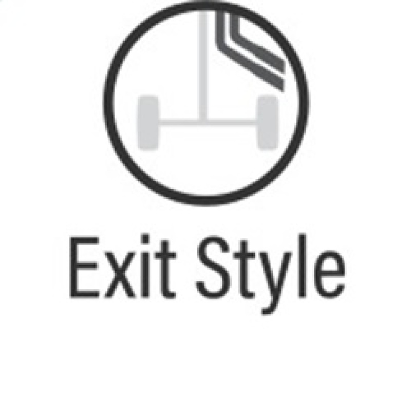 Ford F-150 Performance Exhaust - Rear - Magnaflow - Cat Back, Street Series, Dual Same Side Exit - Polished - `99-`03