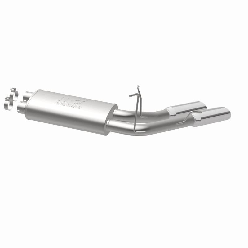 Ford F-150 Performance Exhaust - Rear - Magnaflow - Cat Back, Street Series, Dual Same Side Exit - Polished - `99-`03