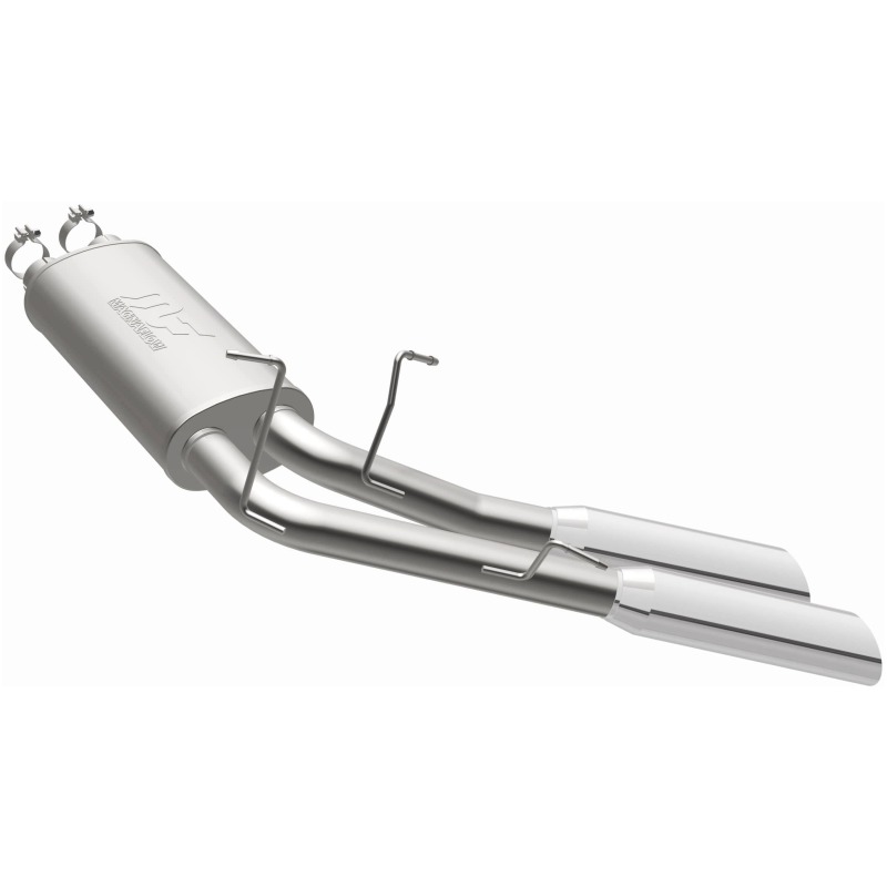 Ford F-150 Performance Exhaust - Rear - Magnaflow - Cat Back, Street Series, Dual Same Side Exit - Polished - `99-`03