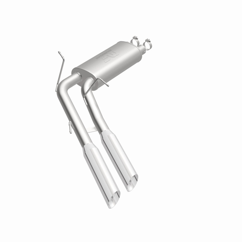 Ford F-150 Performance Exhaust - Rear - Magnaflow - Cat Back, Street Series, Dual Same Side Exit - Polished - `99-`03