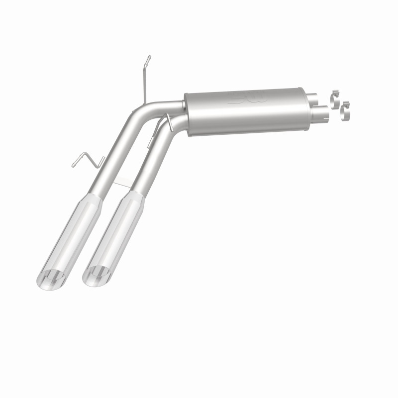 Ford F-150 Performance Exhaust - Rear - Magnaflow - Cat Back, Street Series, Dual Same Side Exit - Polished - `99-`03