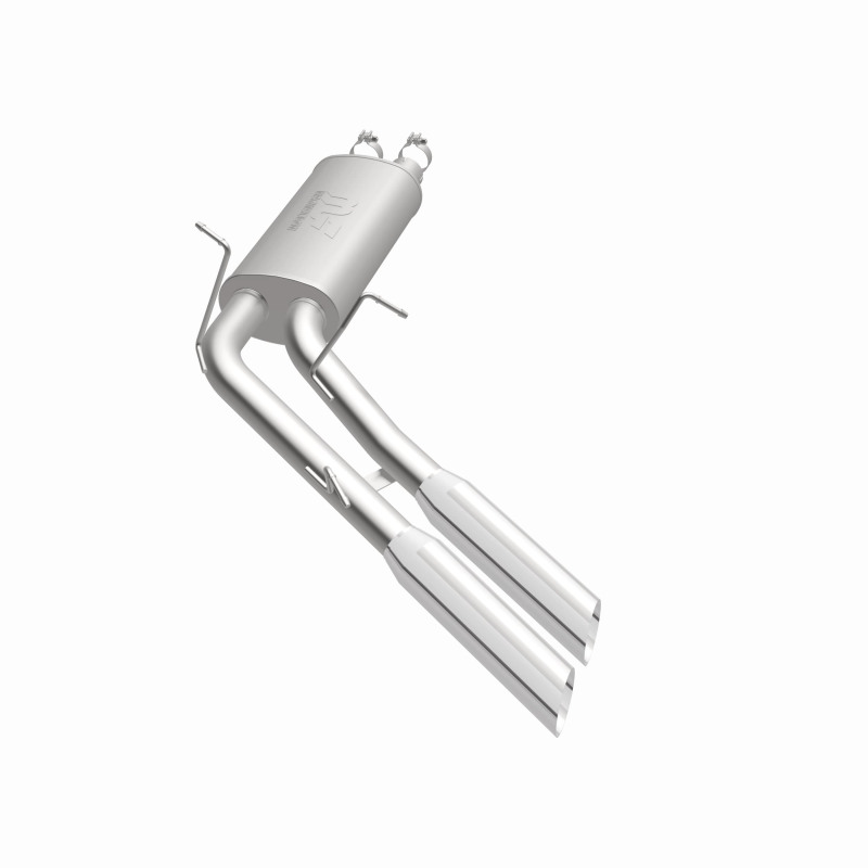 Ford F-150 Performance Exhaust - Rear - Magnaflow - Cat Back, Street Series, Dual Same Side Exit - Polished - `99-`03