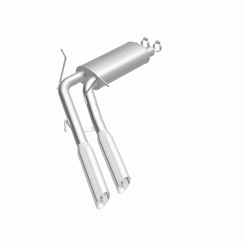 Ford F-150 Performance Exhaust - Rear - Magnaflow - Cat Back, Street Series, Dual Same Side Exit - Polished - `99-`03