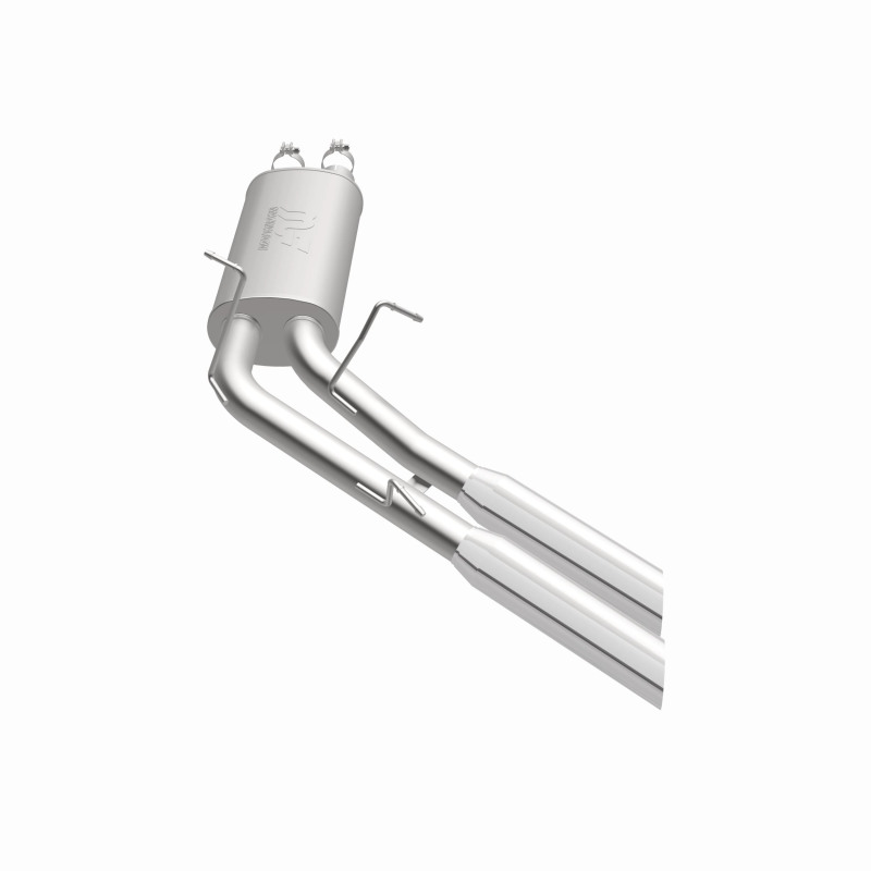 Ford F-150 Performance Exhaust - Rear - Magnaflow - Cat Back, Street Series, Dual Same Side Exit - Polished - `99-`03