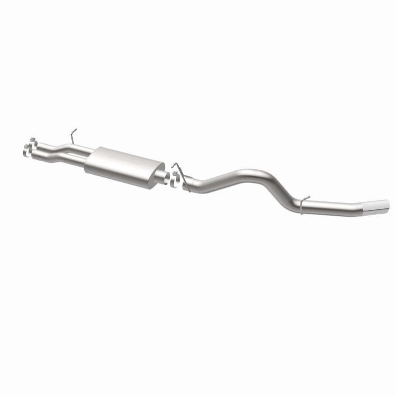 GMC 2500HD Performance Exhaust - Single Passenger Side Rear Exit - Magnaflow - Street Series Cat-Back - Polished - `00-`02
