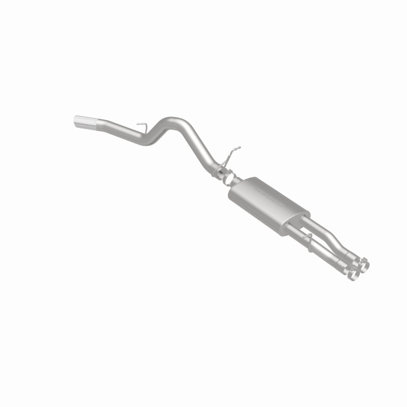 GMC 2500HD Performance Exhaust - Single Passenger Side Rear Exit - Magnaflow - Street Series Cat-Back - Polished - `00-`02