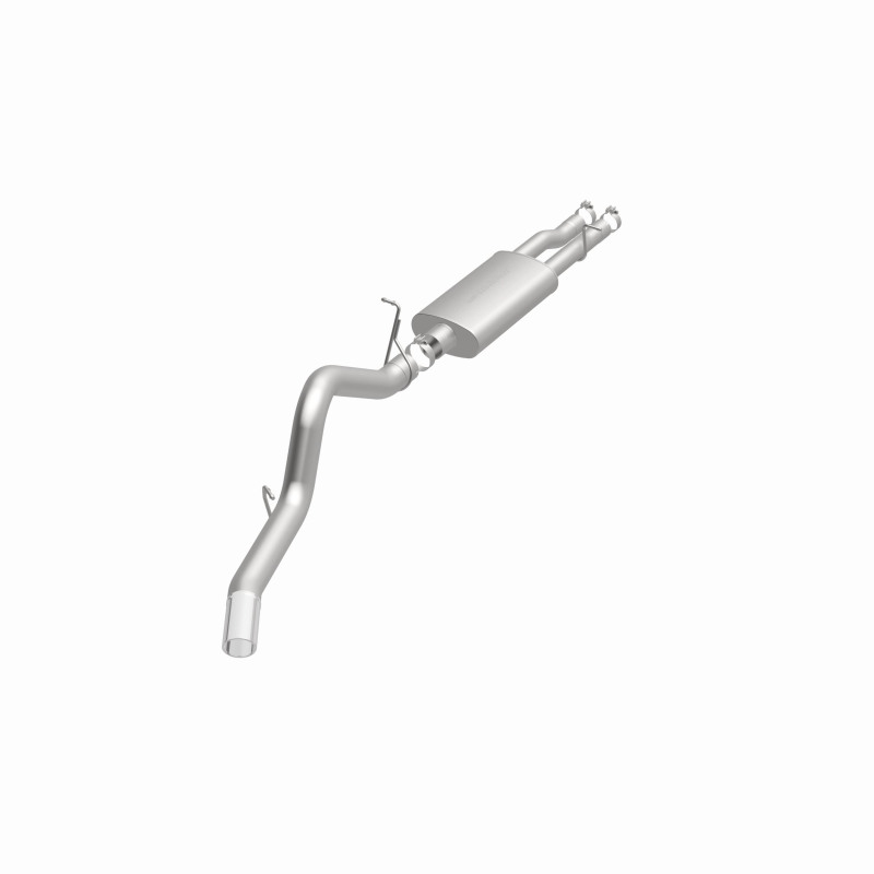 GMC 2500HD Performance Exhaust - Single Passenger Side Rear Exit - Magnaflow - Street Series Cat-Back - Polished - `00-`02