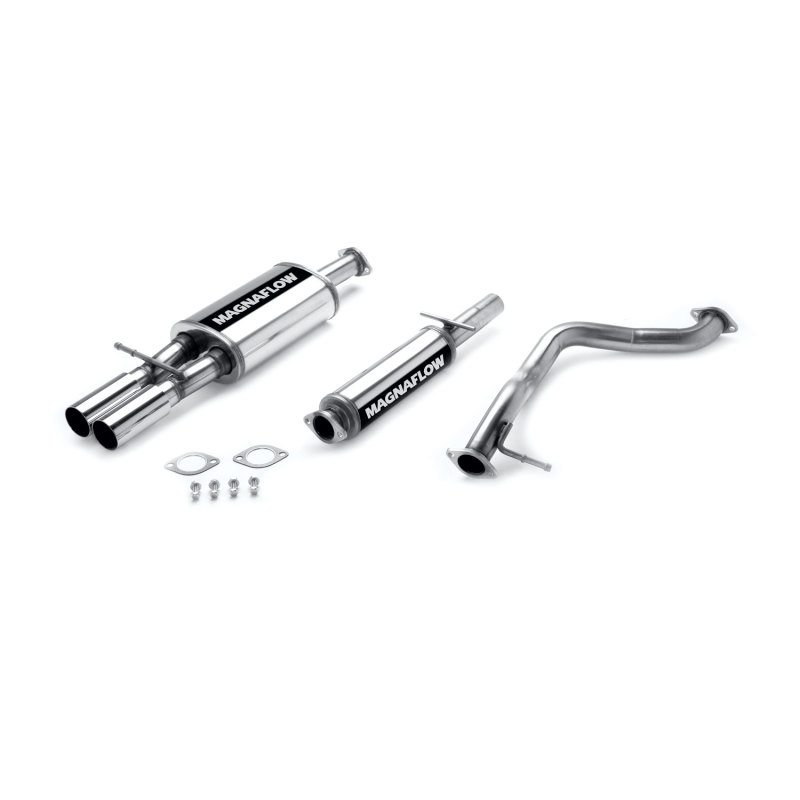Volkswagen Golf GTI Performance Exhaust - Dual Straight Driver Side Rear - Magnaflow - Cat Back Touring Series - `99-`05