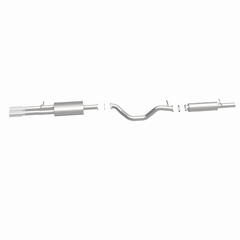 Volkswagen Jetta Performance Exhaust - Rear - Magnaflow - Cat Back Touring Series - Polished - `02-`05