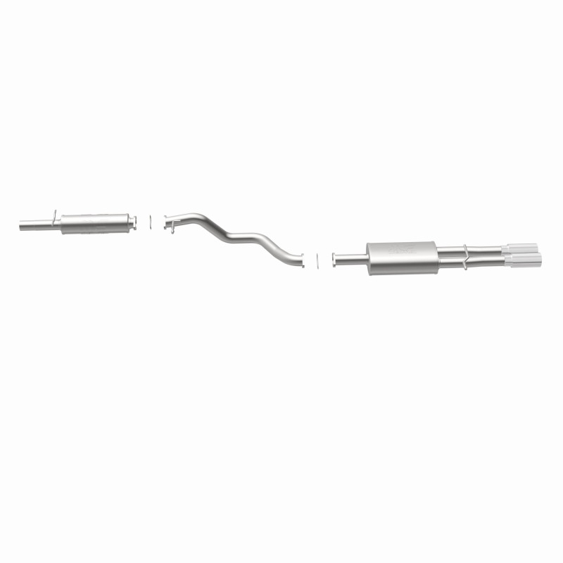 Volkswagen Jetta Performance Exhaust - Rear - Magnaflow - Cat Back Touring Series - Polished - `02-`05
