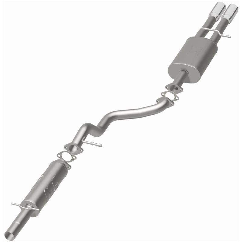 Volkswagen Jetta Performance Exhaust - Rear - Magnaflow - Cat Back Touring Series - Polished - `02-`05