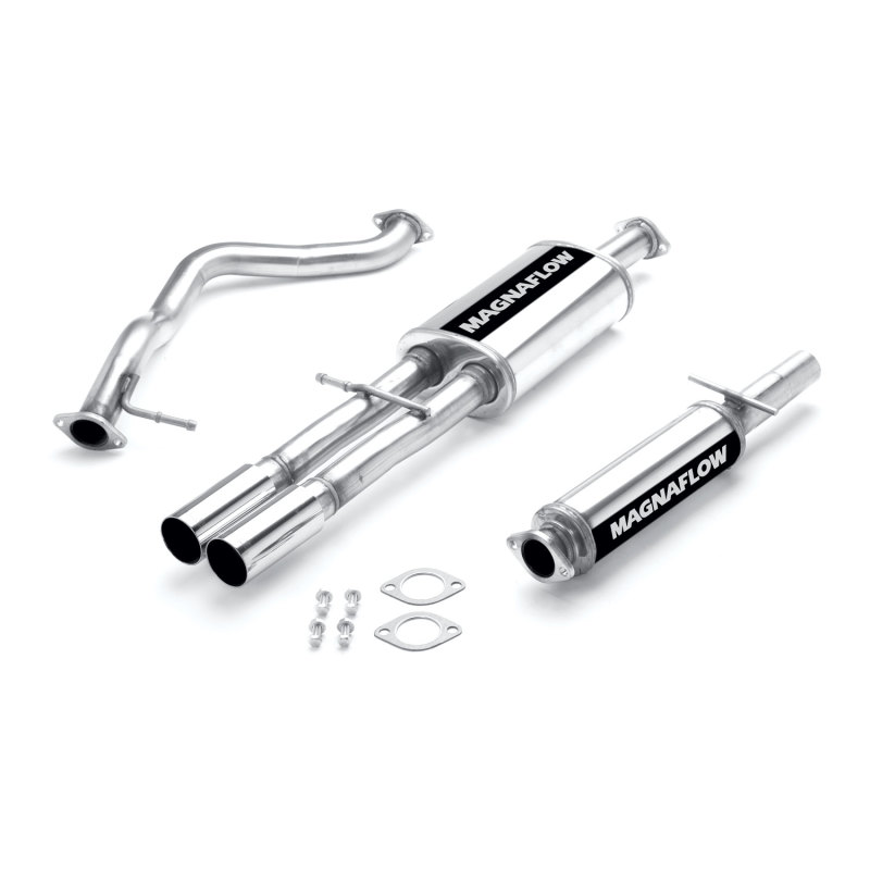 Volkswagen Jetta Performance Exhaust - Rear - Magnaflow - Cat Back Touring Series - Polished - `02-`05 Volkswagen Jetta Performance Exhaust - Rear - Magnaflow - Cat Back Touring Series - Polished - `02-`05