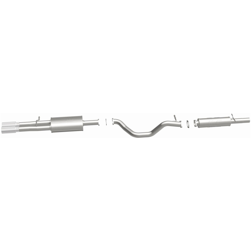Volkswagen Jetta Performance Exhaust - Rear - Magnaflow - Cat Back Touring Series - Polished - `02-`05