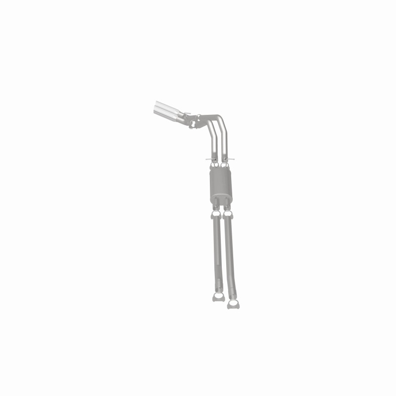 Ford F-150 Performance Exhaust - Dual Same Side Behind Passenger Rear Tire - Magnaflow - Street Series Cat-Back - Polished - `02-`03