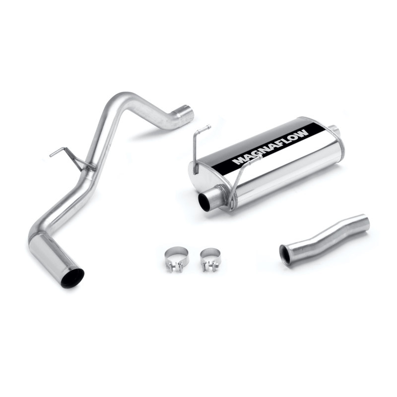 Toyota Tundra Performance Exhaust - Single Passenger Side Rear exit - Magnaflow - Street Series Cat-Back - `00-`06 Toyota Tundra Performance Exhaust - Single Passenger Side Rear exit - Magnaflow - Street Series Cat-Back - `00-`06